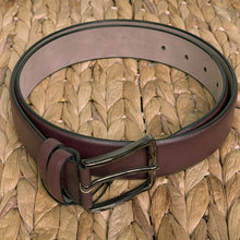 Load image into Gallery viewer, Handmade Leather Belt – The Ultimate Official Gift for Men - Color: Brown