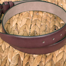 Load image into Gallery viewer, Handmade Leather Belt – The Ultimate Official Gift for Men - Color: Brown