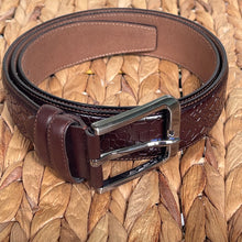 Load image into Gallery viewer, Handmade Real Leather Belt – Chameleons Skin Pattern - The Ultimate Official Gift for Men - Size: 36