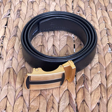 Load image into Gallery viewer, Elegant Handmade PU Leather Holeless Belt with Special Buckles, Plain, Available in 10 Fresh Colors, Easy to Adjust the Size