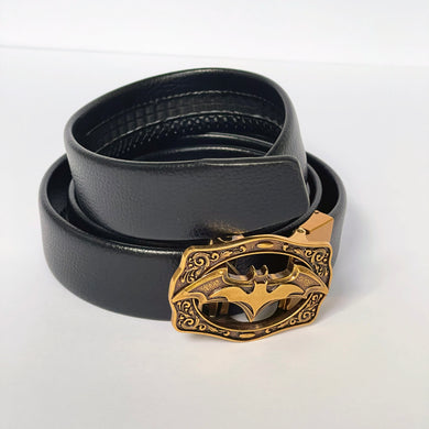 Elegant Handmade PU Leather Hole-Less Belt with Special Buckles, Plain, Available in 10 Fresh Colors, Easy to Adjust the Size - Style 5