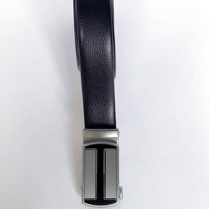 Elegant Handmade PU Leather Hole-Less Belt with Special Buckles, Plain, Available in 10 Fresh Colors, Easy to Adjust the Size - Style 7