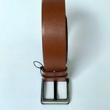 Load image into Gallery viewer, Handmade Thick Genuine Leather Belt, The Ultimate Official Gift for Men- Color: Light Brown