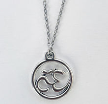 Load image into Gallery viewer, Stainless Steel OM Symbol Pendant Necklace - Elegant Unisex Jewelry Gift with Durable Construction