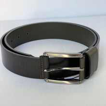 Load image into Gallery viewer, Handmade Thick Genuine Leather Belt, Textured, The Ultimate Official Gift for Men- Color: Black