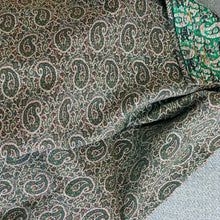 Load image into Gallery viewer, An Elegant 68” X32” Termeh Embroidered Fabric with Paisley Pattern - Perfect for Making Pillow or Table-Top