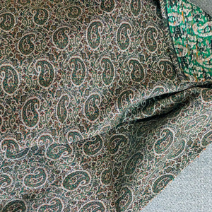 An Elegant 68” X32” Termeh Embroidered Fabric with Paisley Pattern - Perfect for Making Pillow or Table-Top