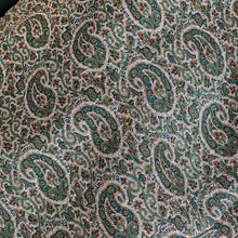 Load image into Gallery viewer, An Elegant 68” X32” Termeh Embroidered Fabric with Paisley Pattern - Perfect for Making Pillow or Table-Top