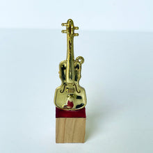 Load image into Gallery viewer, My Little Orchestra - Instruments on a Wooden Cube for Your Home or Office Decor - For Music Lovers