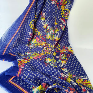 Boho Chic Unisex Scarf – Elegant Polyester Beach Shawl | Soft and Fashionable Bohemian Print Wrap