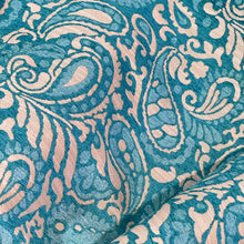 Load image into Gallery viewer, 1.2 Yards of Upholstery Fabric - SYDNEY - HYDE, MODERN PAISLEY PATTERN TEXTURED CHENILLE