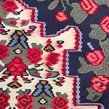 Load image into Gallery viewer, Traditional and Vintage Hand-Knotted Persian Senneh Rug with a Floral Pattern for Your Home Decor