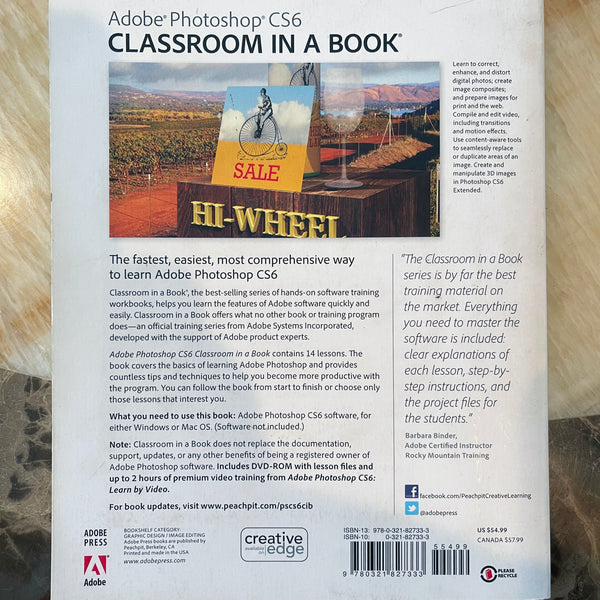 Adobe Photoshop CS6 - Classroom in a Book + 2 Hours Video Tutorial