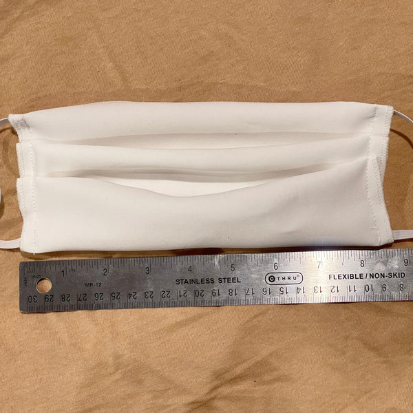Stretchy Face Mask - Reusable Rectangular 9" Width Protective Mask- in 2 Colors