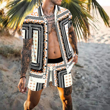 Load image into Gallery viewer, Designer Style Men Two-piece Beach Set