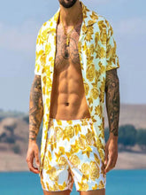 Load image into Gallery viewer, Designer Style Men Two-piece Beach Set