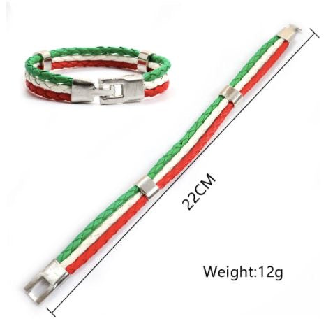 Bracelet in the Color of the Iranian Flag for Men and Women