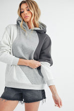 Load image into Gallery viewer, Aemi + Co Color Block Hoodie with Kangaroo Pocket, Designers&#39; Choice for Women and Teens - #shop_name - women clothes