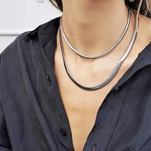 Load image into Gallery viewer, Exquisite Titanium Steel Snake Bone Chain Necklace - High-Quality Fashion Accessory with Durable Construction, Sexy Style, and Versatile Party Banquet Wear