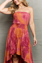 Load image into Gallery viewer, Ninexis In The Mix Sleeveless High Low Tie Dye Dress- SALE!