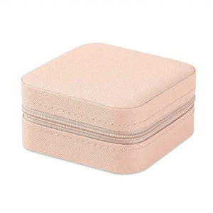 Small Jewelry Box, Travel Portable Jewelry Case For Ring, Pendant, Earring, Necklace, Bracelet Organizer Storage Holder Boxes