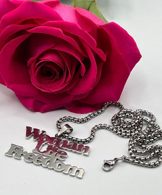 Women, Life, Freedom Unisex Necklace