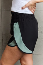 Load image into Gallery viewer, Put In Work High Waistband Contrast Detail Active Shorts