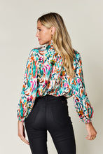 Load image into Gallery viewer, Double Take Full Size Printed Button Up Long Sleeve Shirt in 3 Colors