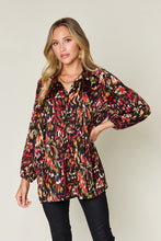 Load image into Gallery viewer, Double Take Full Size Printed Button Up Long Sleeve Shirt in 3 Colors