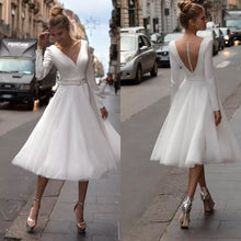 Load image into Gallery viewer, Women&#39;s Short Wedding Dress Evening Gown, Cocktail Dress for Girls