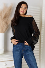 Load image into Gallery viewer, Double Take Round Neck Raglan Sleeve Blouse for Women