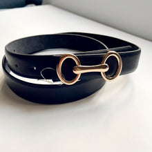 Load image into Gallery viewer, Beautiful Women&#39;s PU Leather Belt with a Beautiful Golden Buckle