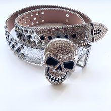 Load image into Gallery viewer, Fantasy Belt for Women, Shiny, Textured, Fashion Skeleton Design