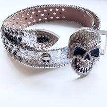 Load image into Gallery viewer, Fantasy Belt for Women, Shiny, Textured, Fashion Skeleton Design