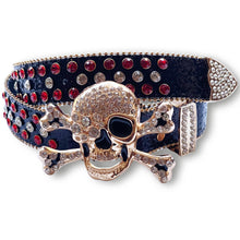 Load image into Gallery viewer, Fantasy Belt for Women, Shiny, Textured, Fashion Skeleton Design