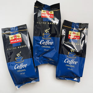 Turkish Original Coffee, Filtre Kahve, Pack of 250 grams