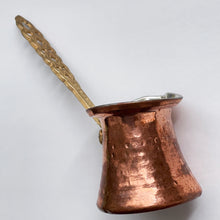 Load image into Gallery viewer, Turkish Coffee Maker, Copper, Make Turkish Coffee for 2 Small Cups