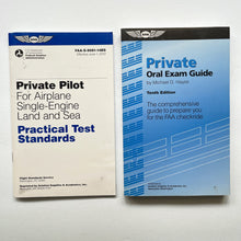 Load image into Gallery viewer, A Bundle of Private Pilot for Airplane Single-Engine Land and Sea Practical Test Standards + Private Pilot Oral Exam Guide