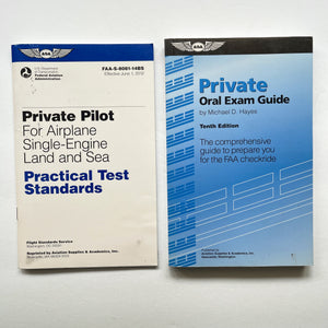 A Bundle of Private Pilot for Airplane Single-Engine Land and Sea Practical Test Standards + Private Pilot Oral Exam Guide