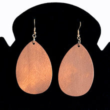 Load image into Gallery viewer, Vintage Design: Wooden Dangle Hook Earrings - Fashionable Bohemian Accessory for Women &amp; Girls