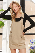 Load image into Gallery viewer, ADORA Adjustable Wide Strap Square Neck Overall Dress for Girls and Women