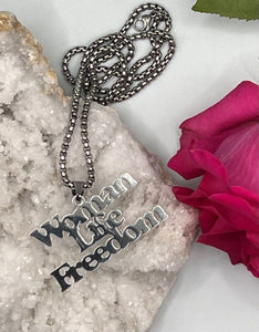 Women, Life, Freedom Unisex Necklace