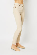 Load image into Gallery viewer, Full Size Garment Dyed Tummy Control Skinny Jeans - #shop_name - Pants