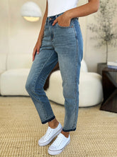 Load image into Gallery viewer, Full Size Mid Rise Rigid Magic Release Hem Jeans - #shop_name - Pants