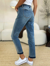 Load image into Gallery viewer, Full Size Mid Rise Rigid Magic Release Hem Jeans - #shop_name - Pants