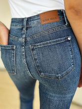 Load image into Gallery viewer, Full Size Mid Waist Distressed Slim Jeans - #shop_name - Pants