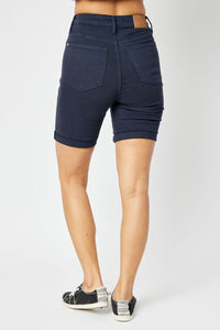 Judy Blue Full Size High Waist Tummy Control Bermuda Shorts - #shop_name - Shorts