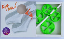 Load image into Gallery viewer, Keep Wash - Circle Sock Clips For Washing Machine, Dryer, And Drawer - Color: Green