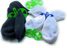 Load image into Gallery viewer, Keep Wash - Circle Sock Clips For Washing Machine, Dryer, And Drawer - Color: Green