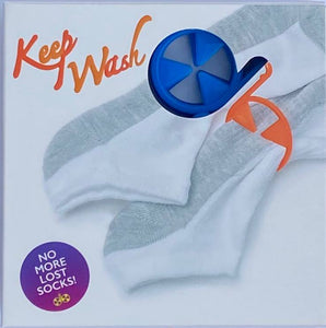 Keep Wash - Circle Sock Clips For Washing Machine, Dryer, And Drawer - Color: Blue